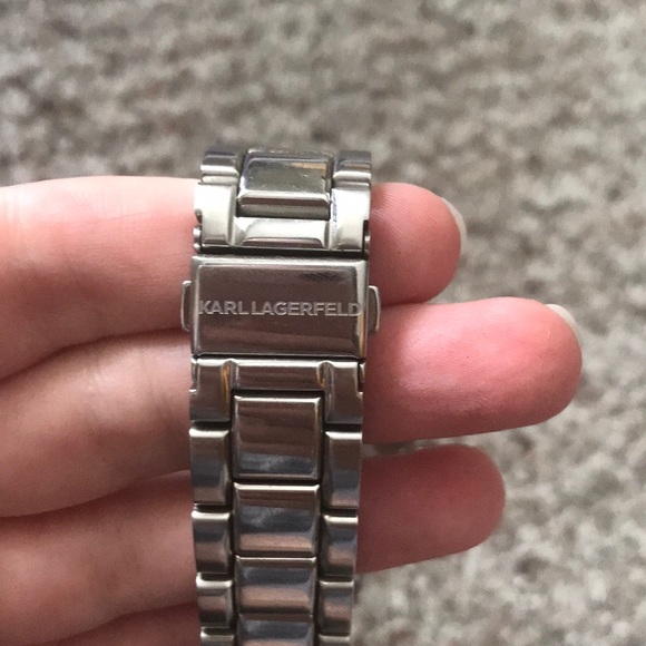 Karl Lagerfeld silver stainless steel watch - Picture 7 of 10